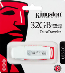 ***OFERTA UNICA*** STICK USB, 32GB, Kingston G3, NOU - SIGILAT foto