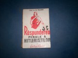 RASPUNDEREA PENALA A HITLERISTILOR A N TANDIN, Alta editura