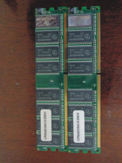 Memorie DDRAM marca PRINCETON 2 x 256 Mb (total 512Mb dual channel) DDR400 - folosit foto