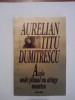 Aurelian Titu Dumitrescu - Acolo unde plansul nu atinge moartea (Autograf) - Carte Poezie Editura Semne 1997