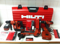 HILTI AG 125-A22 , HILTI TE 6-A36 , HILTI SF 22-A Set de trei bucati din 2013 foto