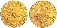 monede aur 1000 Schilling Austria 12,15g 999 foto