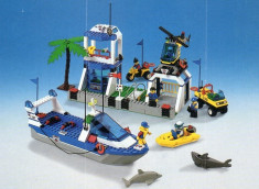 LEGO 6435 Coast Guard HQ (Paza de coasta) foto