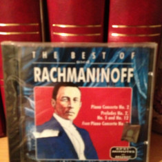 RACHMANINOFF - THE BEST OF (1995) cd nou/sigilat