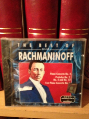 RACHMANINOFF - THE BEST OF (1995) cd nou/sigilat foto