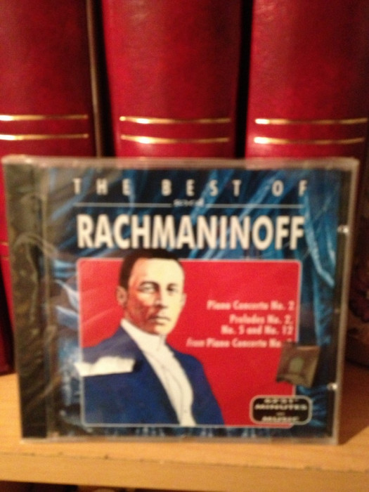 RACHMANINOFF - THE BEST OF (1995) cd nou/sigilat
