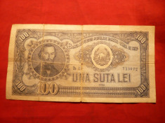 Bancnota 100 lei 1952 ,cal.medie foto