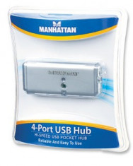 Hub USB 2.0 Manhattan 160599 foto