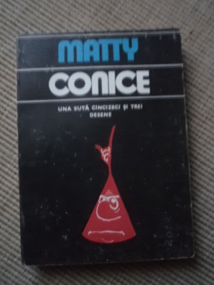 MATTY CONICE una suta cincizeci si trei desene uniunea artistilor plastici 1982 foto