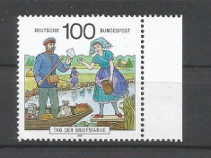 GERMANIA G1570 Ziua marcii postale germane 1991 foto