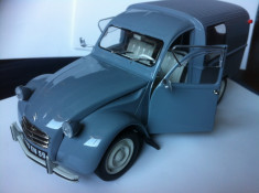 MACHETA CITROEN 2CV CAMIONETTE SOLIDO 1/18 foto