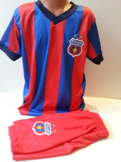 ECHIPAMENTE SPORTIVE COPII STEAUA BUCURESTI COMPLEU TRICOU+ SORT foto