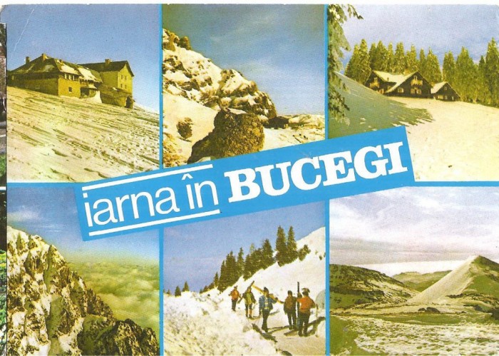 CPI (B3520) IARNA IN BUCEGI. MOZAIC, EDITURA SPORT-TURISM, SCRISA SI NECIRCULATA, DATATA 1992