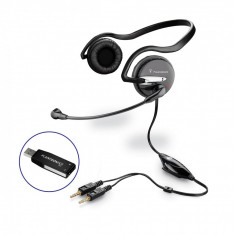 Casti PC Plantronics Audio 645 USB foto