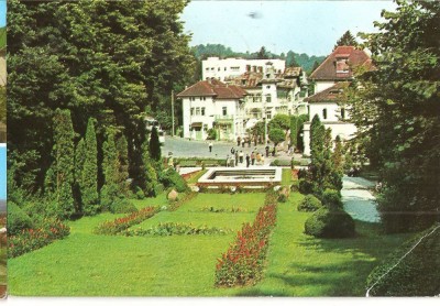 CPI (B3514) GOVORA, VEDERE DIN PARC, EDITURA SPORT-TURISM, CIRCULATA, 1983, STAMPILE, TIMBRU foto