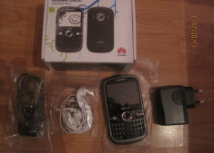 telefon Huawei 6620, tastatura Qwerty, E- book, mp4, casti, ca nou, garantie 12 luni, Facebook, Twitter, MSN , foto