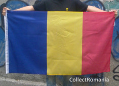Drapel tricolor Romania (150 cm/90 cm) foto