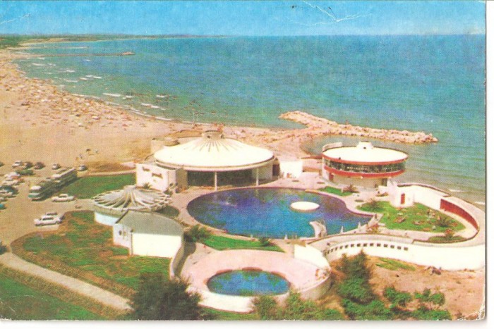 CPI (B3537) STATIUNEA JUPITER. COMPLEXUL DE DISTRACTIE &quot;PARADIS&quot;, CIRCULATA, 1971, STAMPILE , TIMBRU
