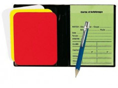 Set Carnet Arbitru foto