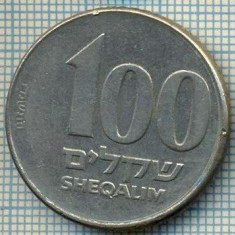 4029 MONEDA - ISRAEL - 100 SHEQALIM - anul 1984 ? -starea care se vede