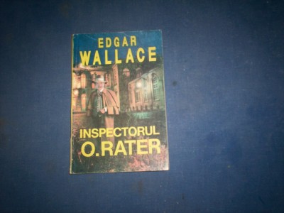 INSPECTORUL O RATER EDGAR WALLACE foto