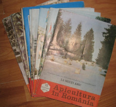 revista APICULTURA IN ROMANIA,colectie completa pe anul 1978 (stuparit,albinelor,stuparului,albinarit) 10 lei/revista foto