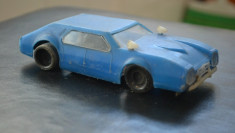 Masina plastic albastra anii 80 foto