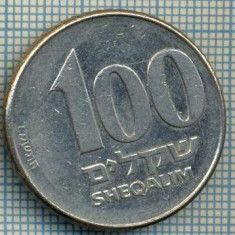 4028 MONEDA - ISRAEL - 100 SHEQALIM - anul 1984 ? -starea care se vede