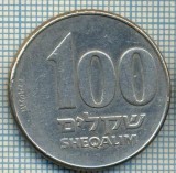 4027 MONEDA - ISRAEL - 100 SHEQALIM - anul 1984 ? -starea care se vede