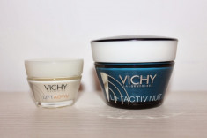 Crema pentru riduri Vichy Liftactiv de noapte + Crema Vichy Liftactiv de zi set 2 creme foto