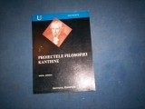PROIECTELE FILOSOFIEI KANTIENE VOREL CERNICA