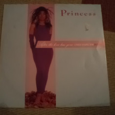 princess after The Love Has gone muzica synth pop maxi 12" single disc vinyl