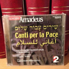 CANTI PER LA PACE - 2CD with FAISAL TAHER (1999) cd nou/sigilat