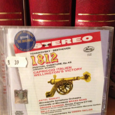 TCHAIKOVSKY / BEETHOVEN -1812 OVERTURE/CAPRICCIO..(2007/DECCA/UK) cd nou/sigilat