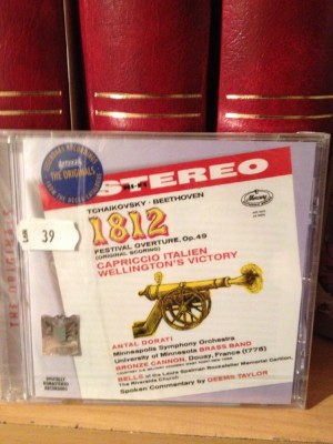 TCHAIKOVSKY / BEETHOVEN -1812 OVERTURE/CAPRICCIO..(2007/DECCA/UK) cd nou/sigilat foto