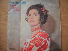 Tita Barbulescu disc vinil foto