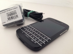 BLACKBERRY Q10 BLACK stare impecabila , necodat , pachet complet ! foto