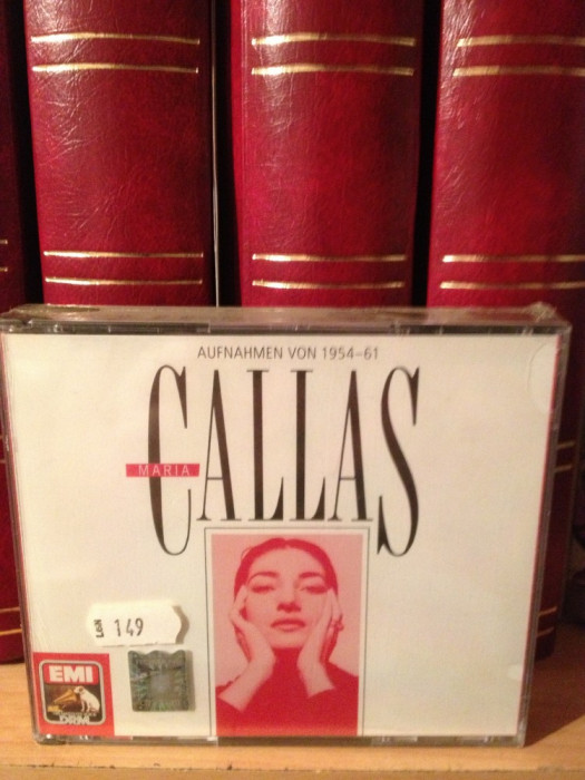 MARIA CALLAS - BEST OF 4CD BOX SET 1954-1961 (1990/EMI REC/UK ) cd nou/sigilat