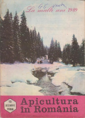 revista APICULTURA IN ROMANIA nr.12,dec.1988 foto