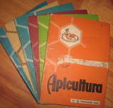 Revista APICULTURA, 7 numere (2,5,7,9,10,11-12) 1965 (stuparit,albinelor,stuparului,albinarit) 10 lei/revista, Alta editura