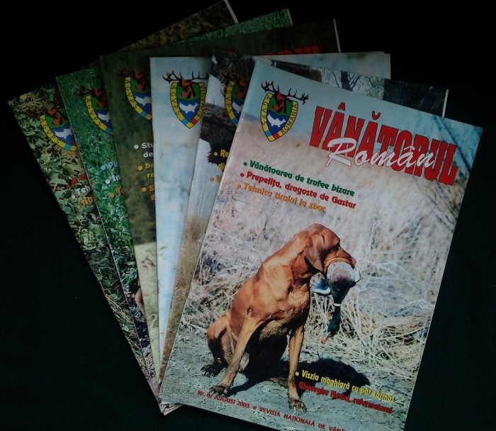 LOT 7 REVISTE &quot;VANATORUL ROMAN &quot; - 2003 ( XIV)