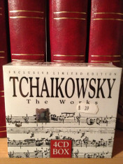 TCHAIKOVSKY - 4 CD BOX SET- (symphonies 3, 6,romeo and juliet,nutecracker etc) (2007) cd nou/sigilat foto