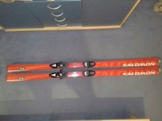 Vand SKI/SKi-uri SALOMON SUPERAXE 7.9 Carv 180cm + legaturi SALOMON C509 foto