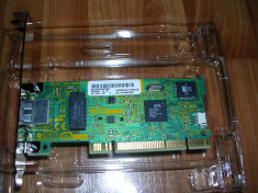 Vand placa de retea PCI 3Com 920-ST06 10/100 LAN noi sigilate. foto