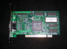 Placa video PCI S3 Trio64v+ winner1000 trio/v- 2Mb foto