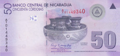 Bancnota Nicaragua 50 Crodobas 2007 - P203 UNC foto
