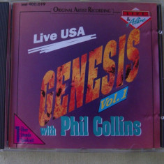GENESIS - Live In USA - C D Original ca NOU