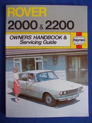 CARTE GHID SERVICII PENTRU AUTOTURISMELE ROVER 2000 / 2200 , ENGLAND - 1979 @ foto