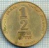 4159 MONEDA - ISRAEL - 1/2 NEW SHEQEL - anul 1985 ? -starea care se vede