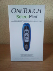 GLUCOMETRU ONE TOUCH SELECT MINI, determinare precisa, usurinta in utilizare, produs sigilat foto